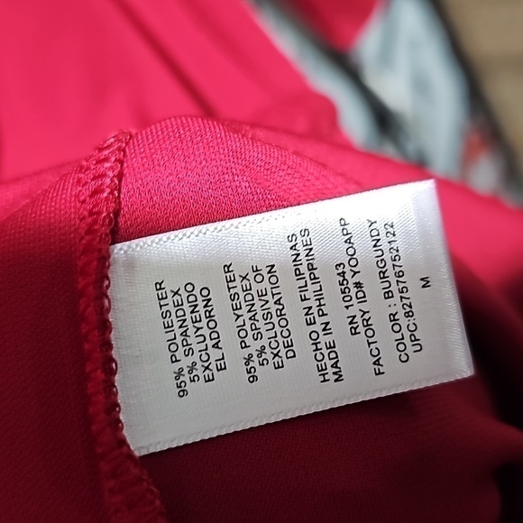 Narciso Rodriguez Design Nation‎ Red Dress Size Medium NWT - Picture 7 of 8